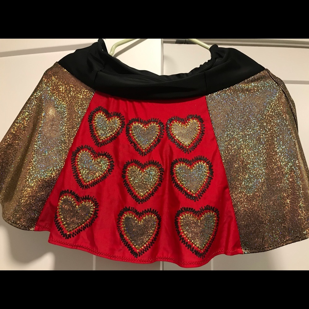 Queen of Hearts Sparkleskirt Running skirt